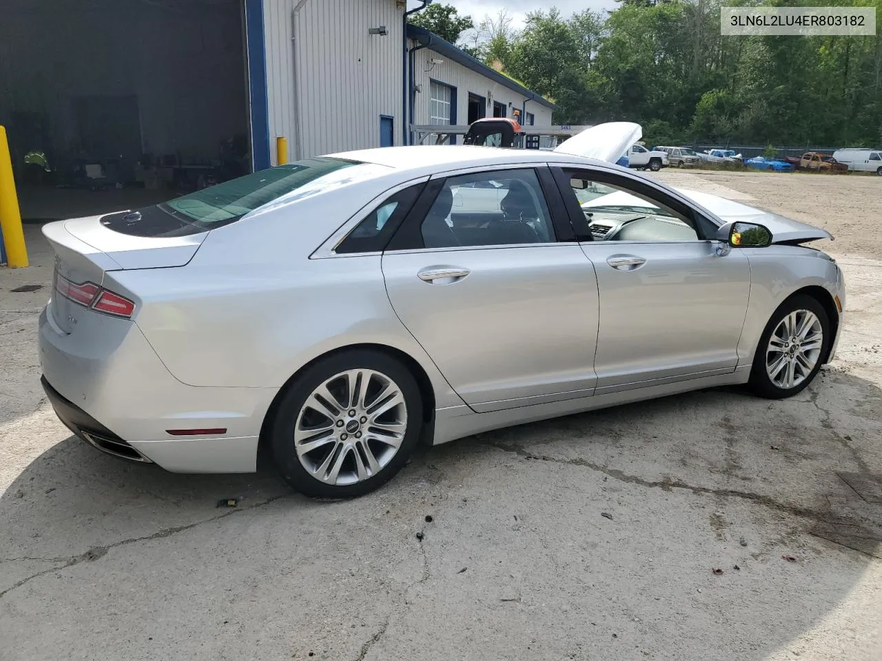 2014 Lincoln Mkz Hybrid VIN: 3LN6L2LU4ER803182 Lot: 66406344