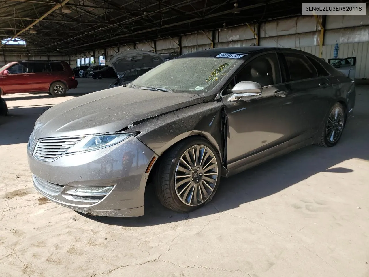 3LN6L2LU3ER820118 2014 Lincoln Mkz Hybrid