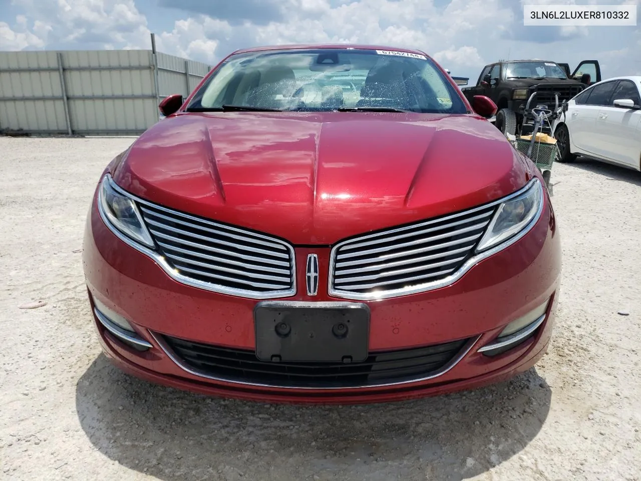 2014 Lincoln Mkz Hybrid VIN: 3LN6L2LUXER810332 Lot: 67542744