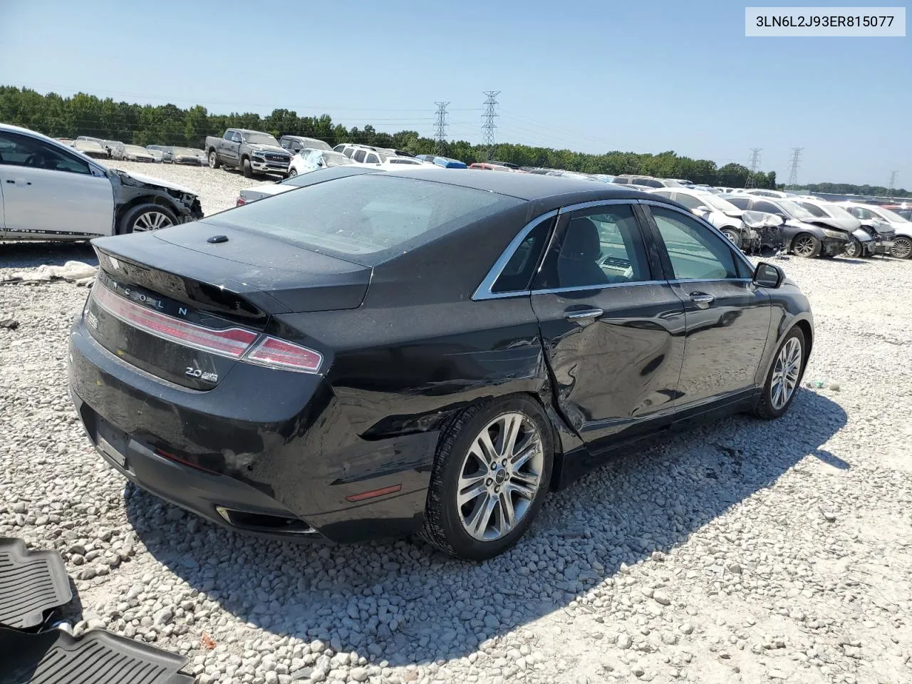 2014 Lincoln Mkz VIN: 3LN6L2J93ER815077 Lot: 67972254