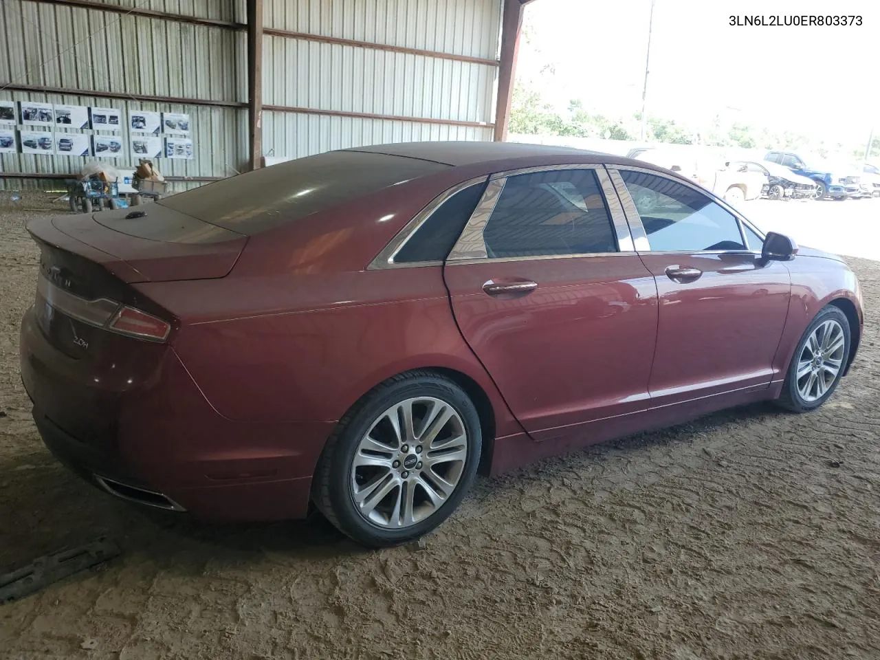 2014 Lincoln Mkz Hybrid VIN: 3LN6L2LU0ER803373 Lot: 68477474