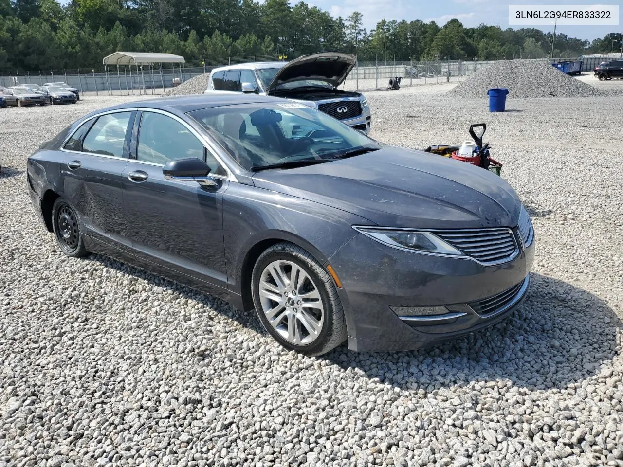 2014 Lincoln Mkz VIN: 3LN6L2G94ER833322 Lot: 68739704