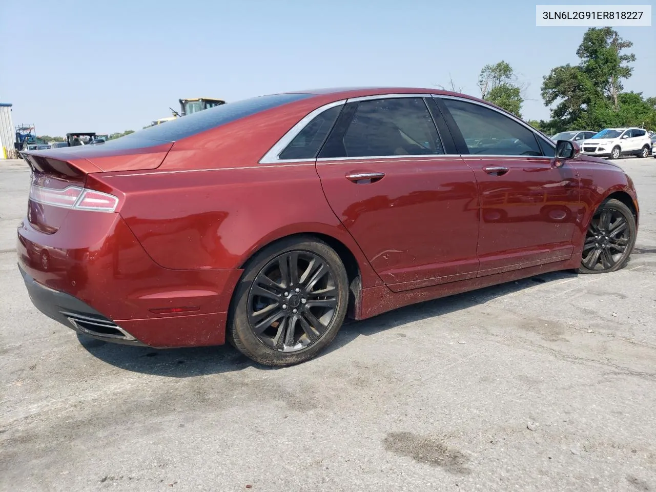 2014 Lincoln Mkz VIN: 3LN6L2G91ER818227 Lot: 68803564