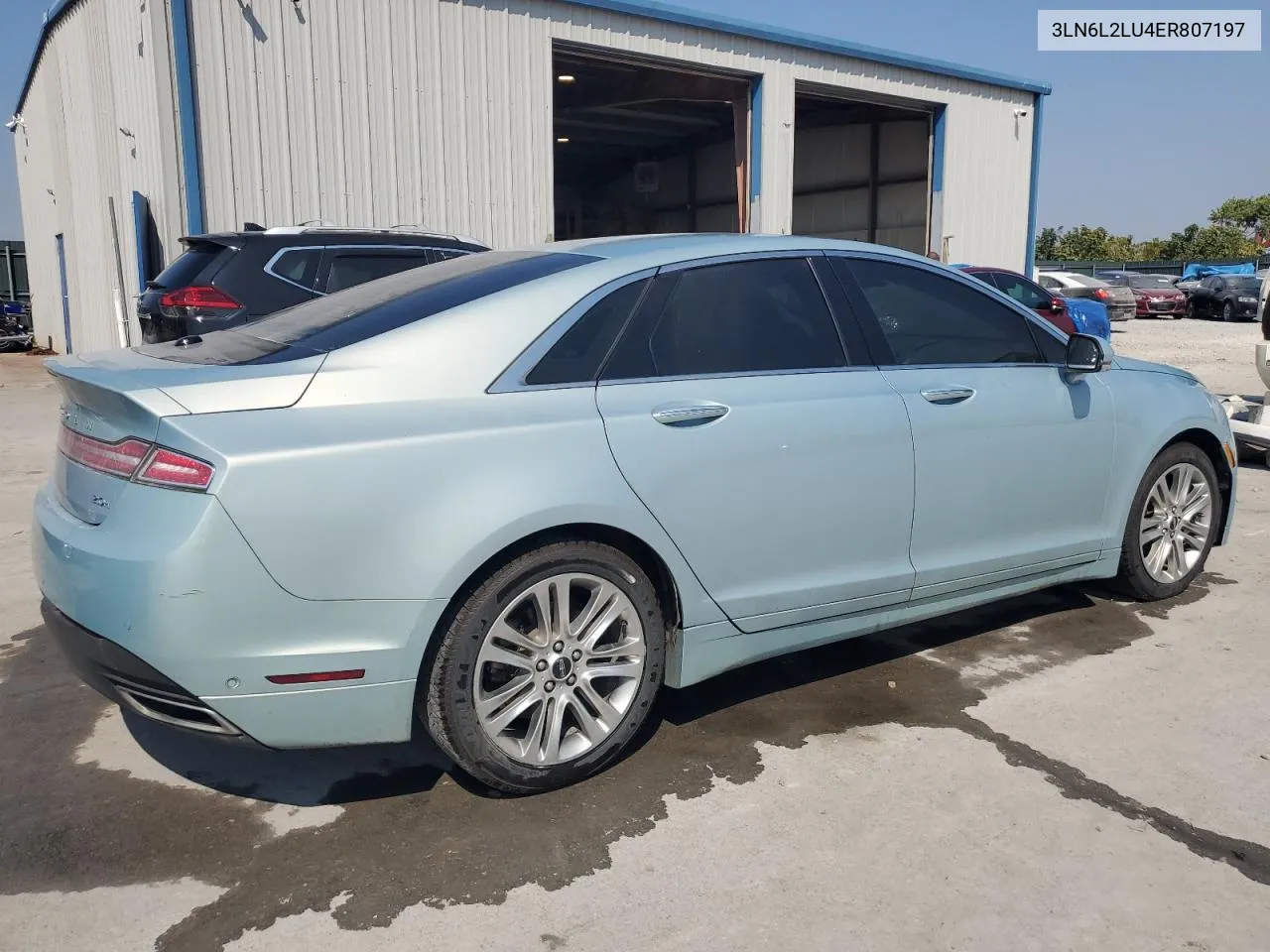 3LN6L2LU4ER807197 2014 Lincoln Mkz Hybrid