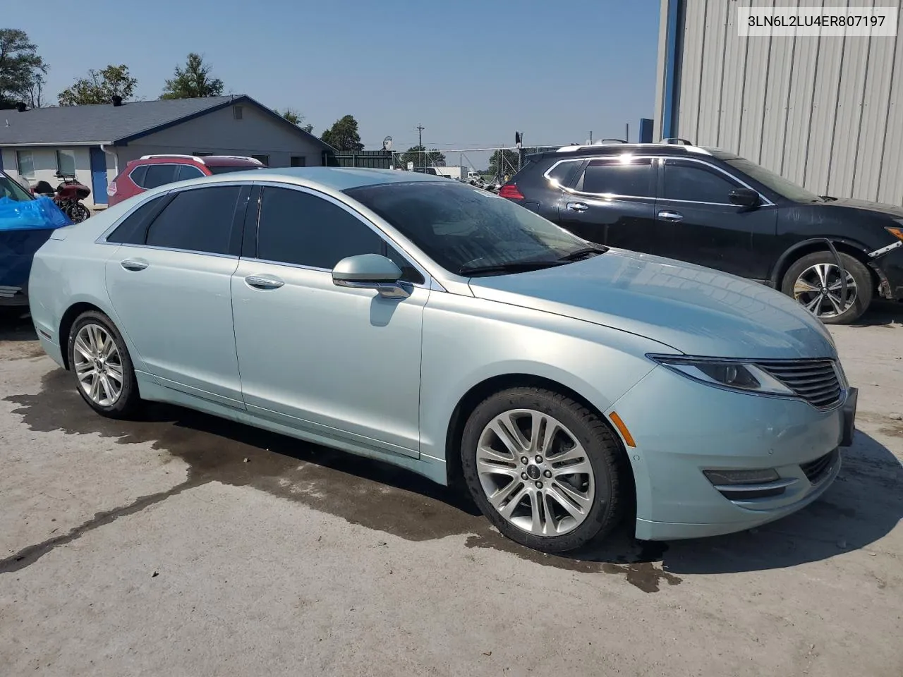 2014 Lincoln Mkz Hybrid VIN: 3LN6L2LU4ER807197 Lot: 69273954