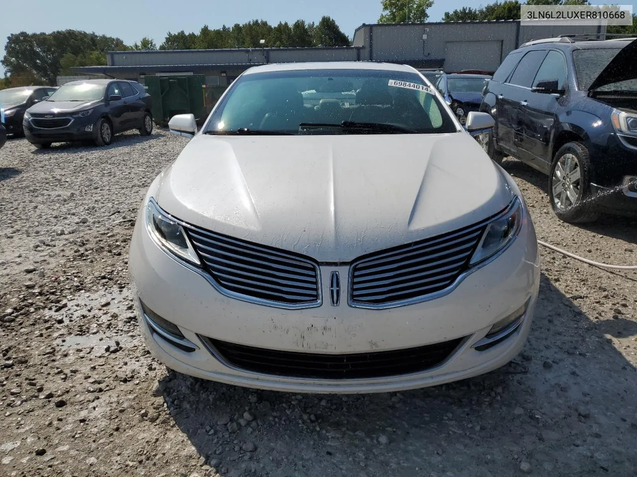 2014 Lincoln Mkz Hybrid VIN: 3LN6L2LUXER810668 Lot: 69844014