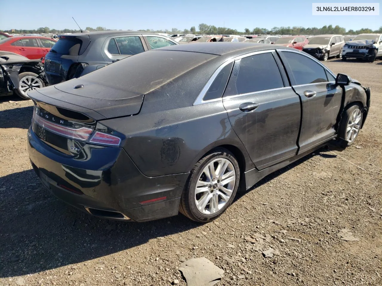 3LN6L2LU4ER803294 2014 Lincoln Mkz Hybrid