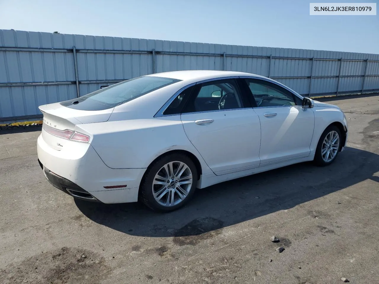 2014 Lincoln Mkz VIN: 3LN6L2JK3ER810979 Lot: 70441254