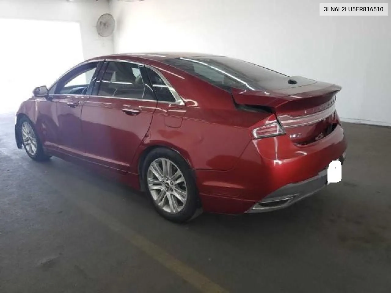 3LN6L2LU5ER816510 2014 Lincoln Mkz Hybrid