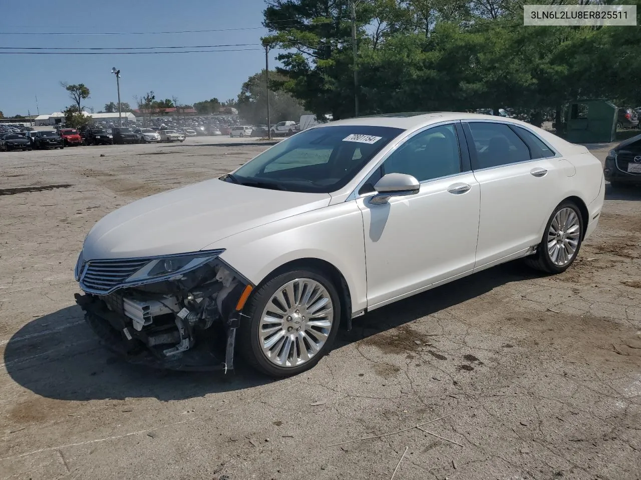 3LN6L2LU8ER825511 2014 Lincoln Mkz Hybrid