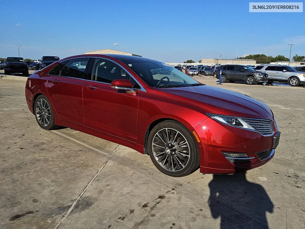 2014 Lincoln Mkz VIN: 3LN6L2G91ER808216 Lot: 71845624