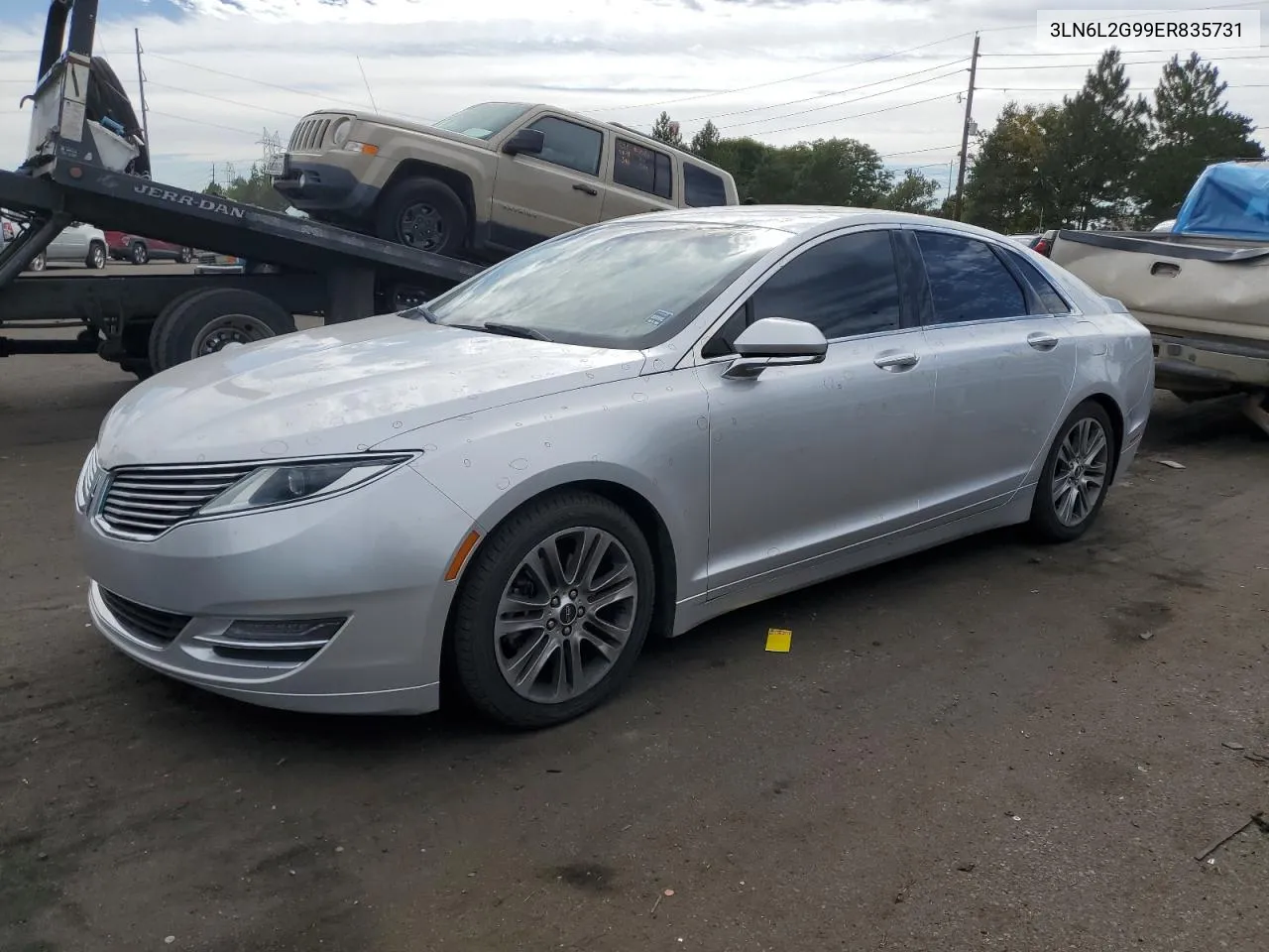 2014 Lincoln Mkz VIN: 3LN6L2G99ER835731 Lot: 72029734