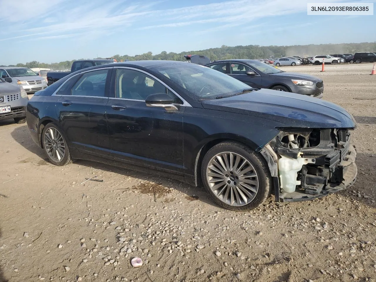 2014 Lincoln Mkz VIN: 3LN6L2G93ER806385 Lot: 72138224