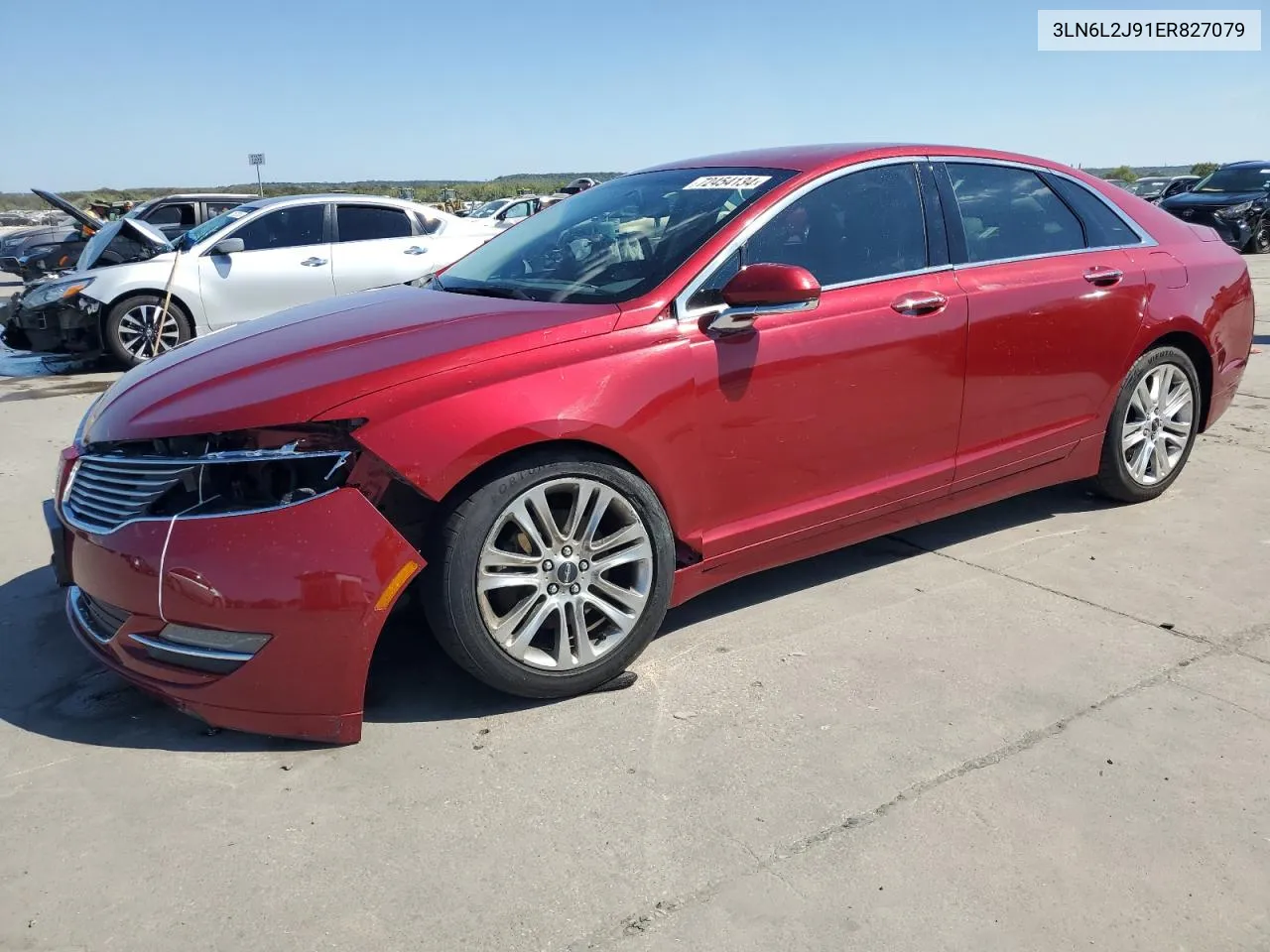 3LN6L2J91ER827079 2014 Lincoln Mkz