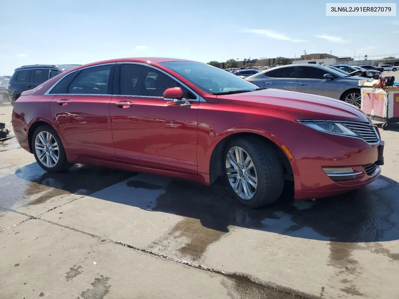 2014 Lincoln Mkz VIN: 3LN6L2J91ER827079 Lot: 72454134