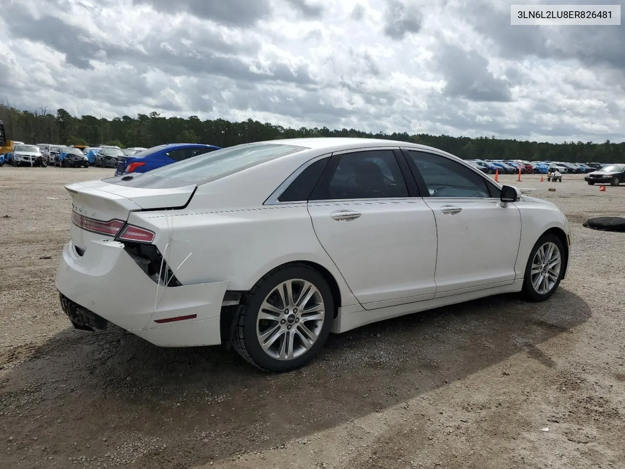 2014 Lincoln Mkz Hybrid VIN: 3LN6L2LU8ER826481 Lot: 73152444