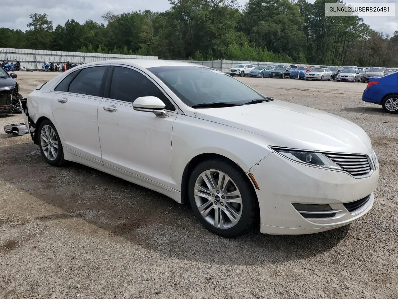 3LN6L2LU8ER826481 2014 Lincoln Mkz Hybrid