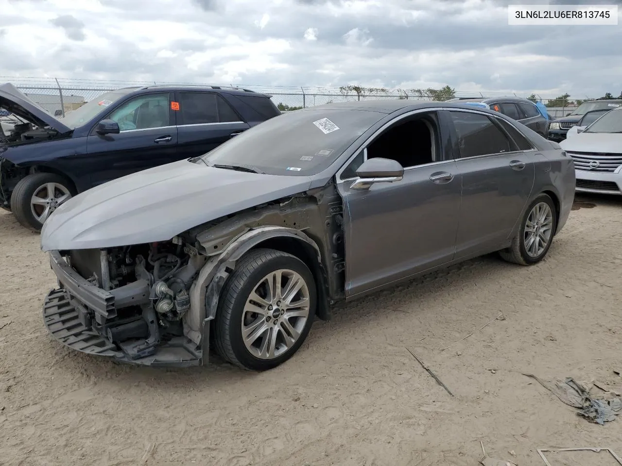 2014 Lincoln Mkz Hybrid VIN: 3LN6L2LU6ER813745 Lot: 73594204