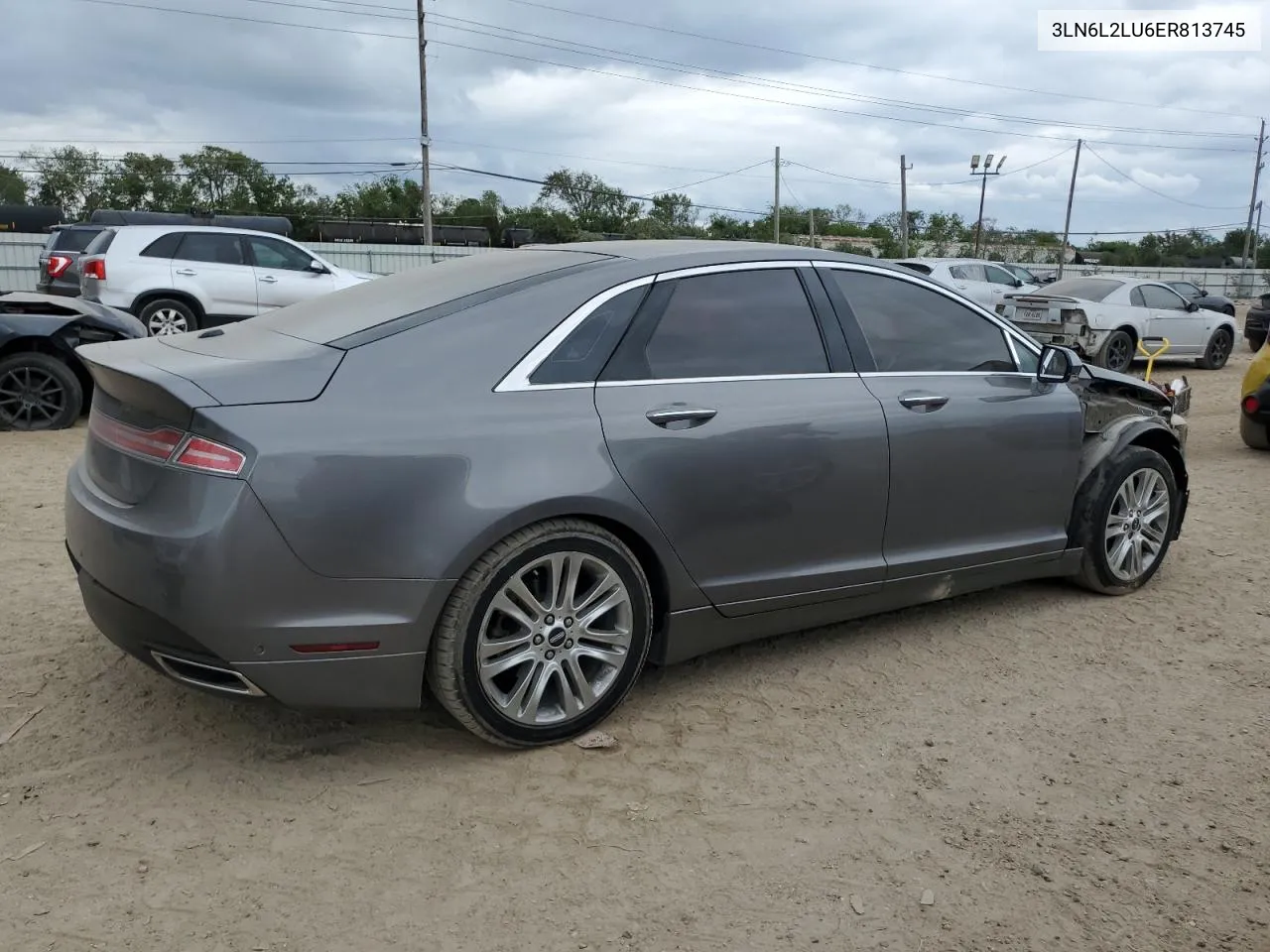 2014 Lincoln Mkz Hybrid VIN: 3LN6L2LU6ER813745 Lot: 73594204