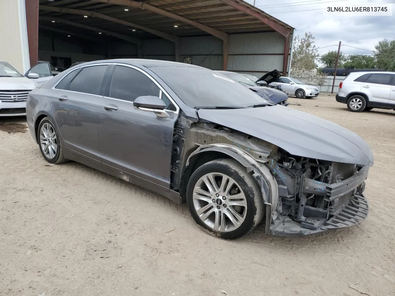 2014 Lincoln Mkz Hybrid VIN: 3LN6L2LU6ER813745 Lot: 73594204