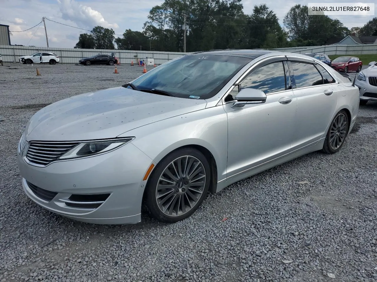 2014 Lincoln Mkz Hybrid VIN: 3LN6L2LU1ER827648 Lot: 73653254