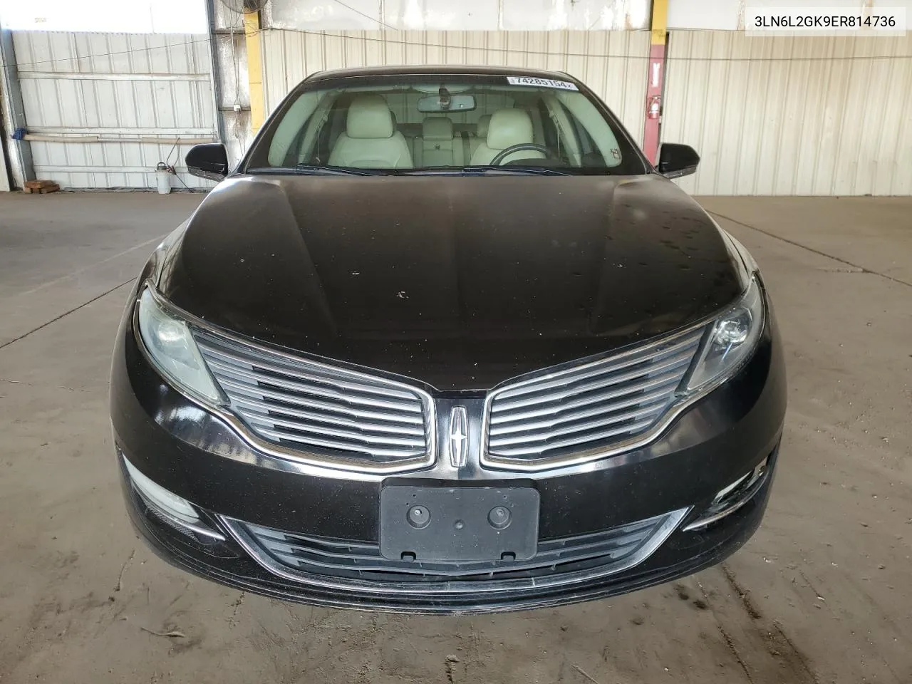 2014 Lincoln Mkz VIN: 3LN6L2GK9ER814736 Lot: 74285154