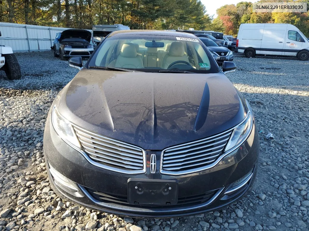 2014 Lincoln Mkz VIN: 3LN6L2J91ER833030 Lot: 76325104