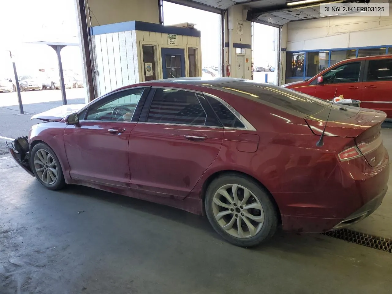 2014 Lincoln Mkz VIN: 3LN6L2JK1ER803125 Lot: 76350384