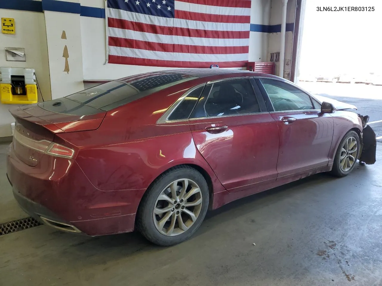 2014 Lincoln Mkz VIN: 3LN6L2JK1ER803125 Lot: 76350384