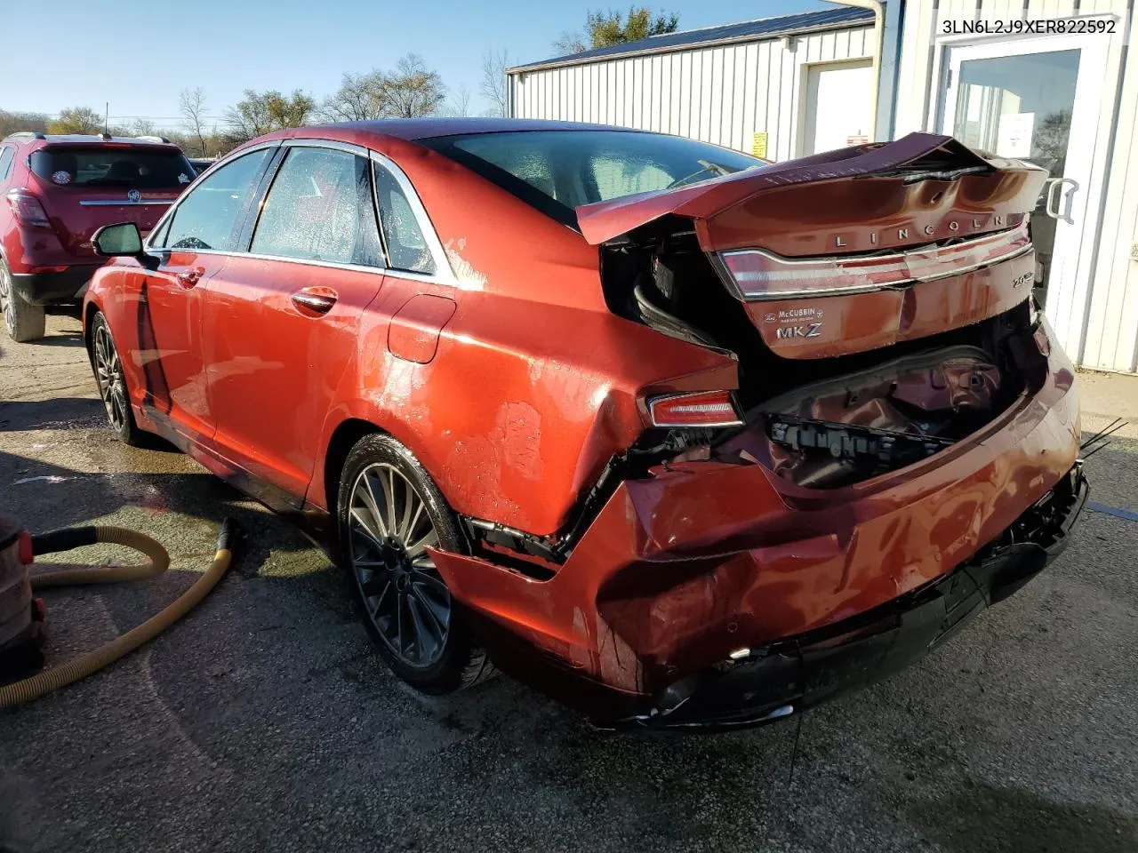 2014 Lincoln Mkz VIN: 3LN6L2J9XER822592 Lot: 78736974