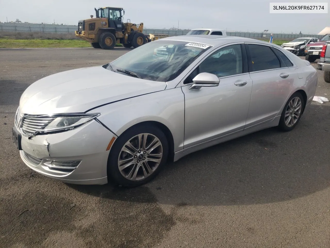 2015 Lincoln Mkz VIN: 3LN6L2GK9FR627174 Lot: 40205554