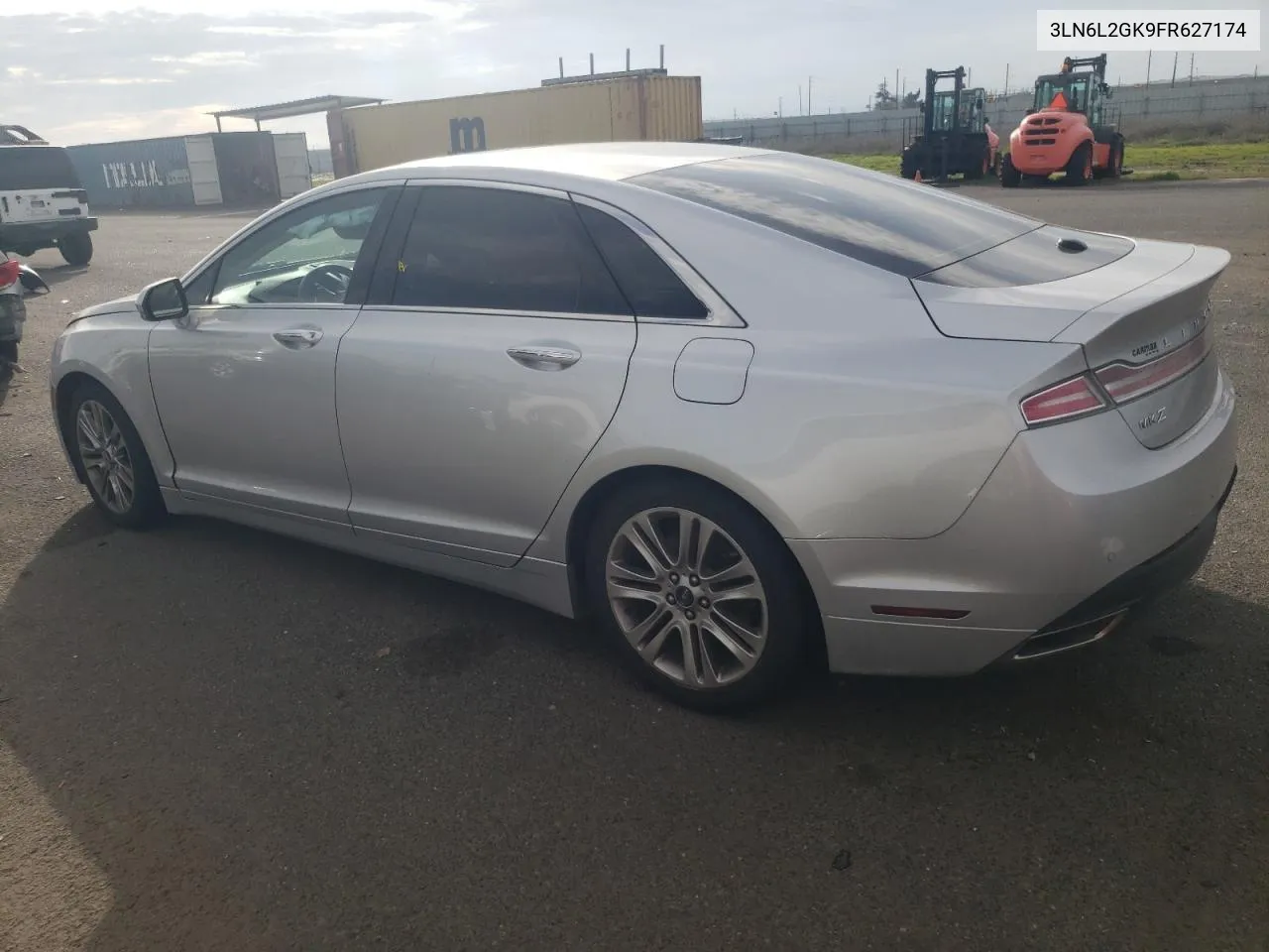 2015 Lincoln Mkz VIN: 3LN6L2GK9FR627174 Lot: 40205554