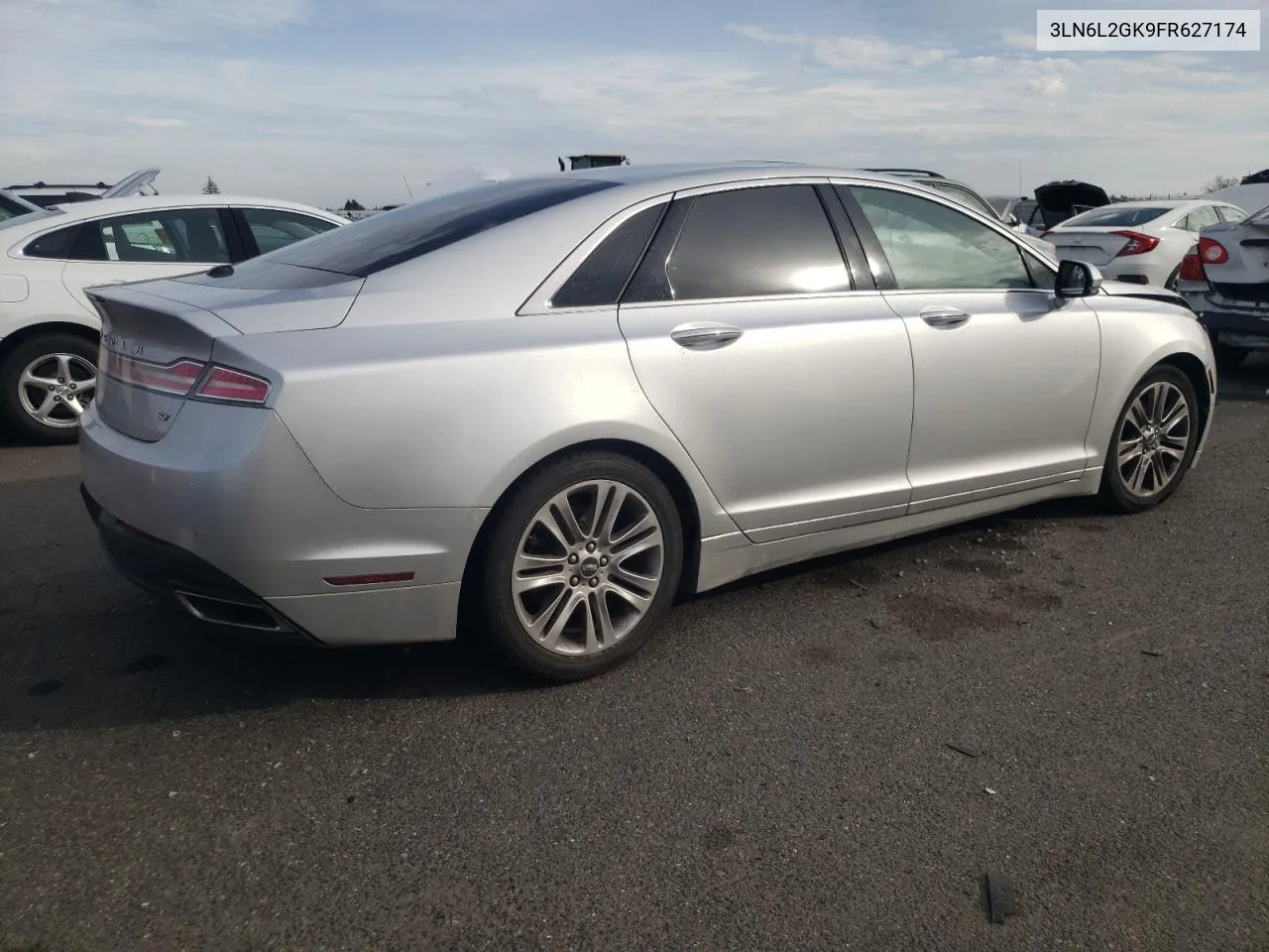 2015 Lincoln Mkz VIN: 3LN6L2GK9FR627174 Lot: 40205554