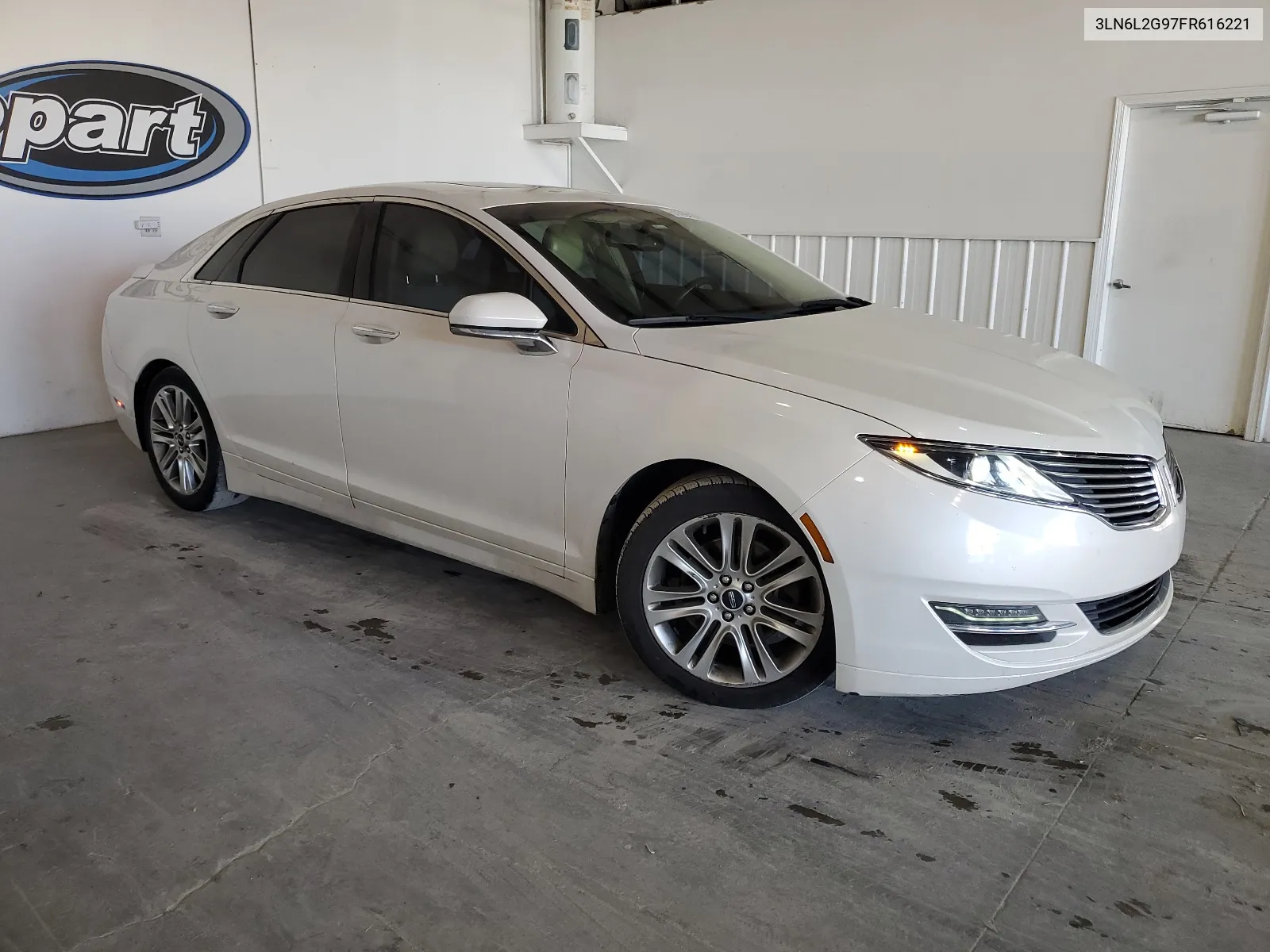 2015 Lincoln Mkz VIN: 3LN6L2G97FR616221 Lot: 51095844