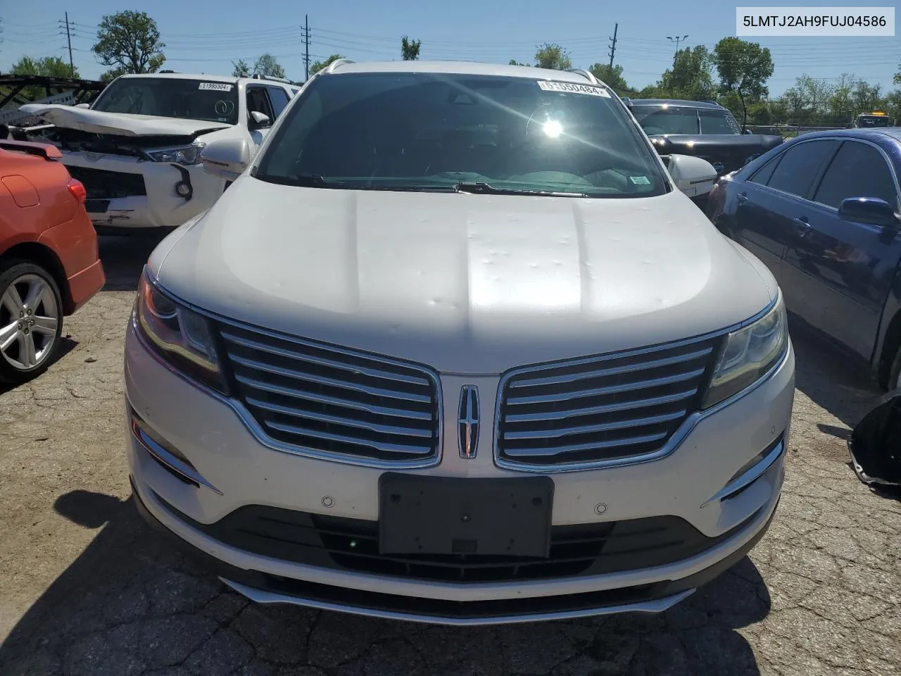 2015 Lincoln Mkc VIN: 5LMTJ2AH9FUJ04586 Lot: 51550484