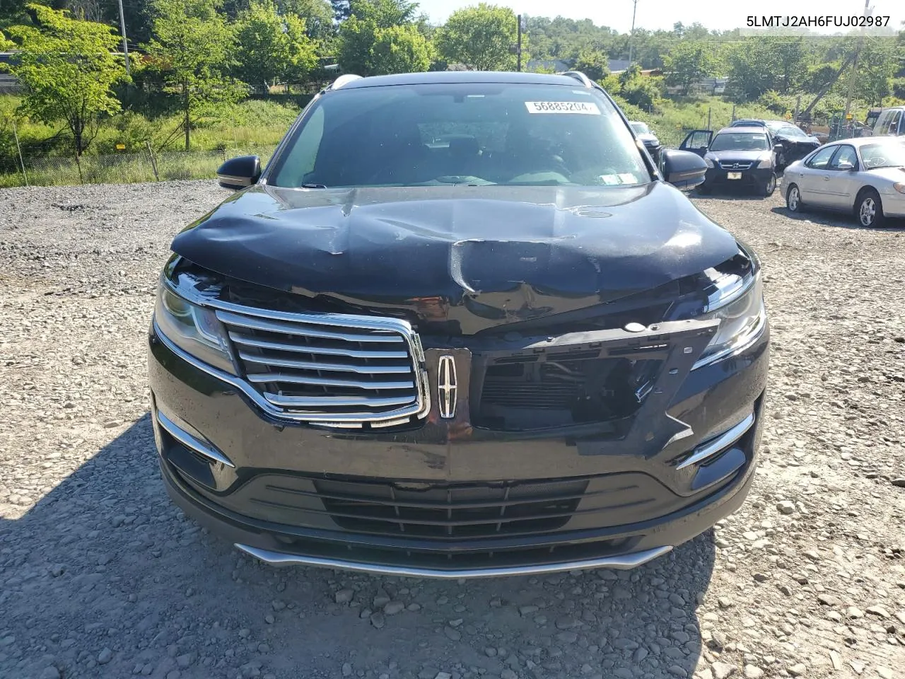 2015 Lincoln Mkc VIN: 5LMTJ2AH6FUJ02987 Lot: 56885204