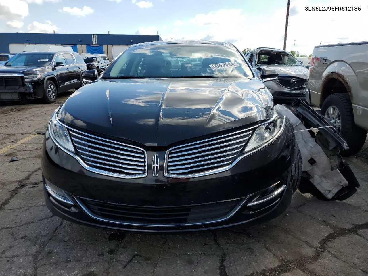 2015 Lincoln Mkz VIN: 3LN6L2J98FR612185 Lot: 60386894