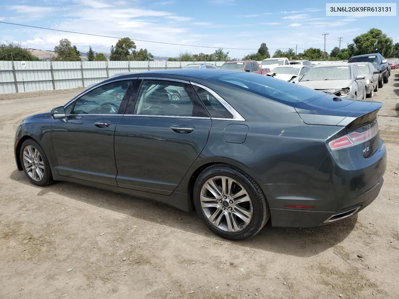 2015 Lincoln Mkz VIN: 3LN6L2GK9FR613131 Lot: 60420264