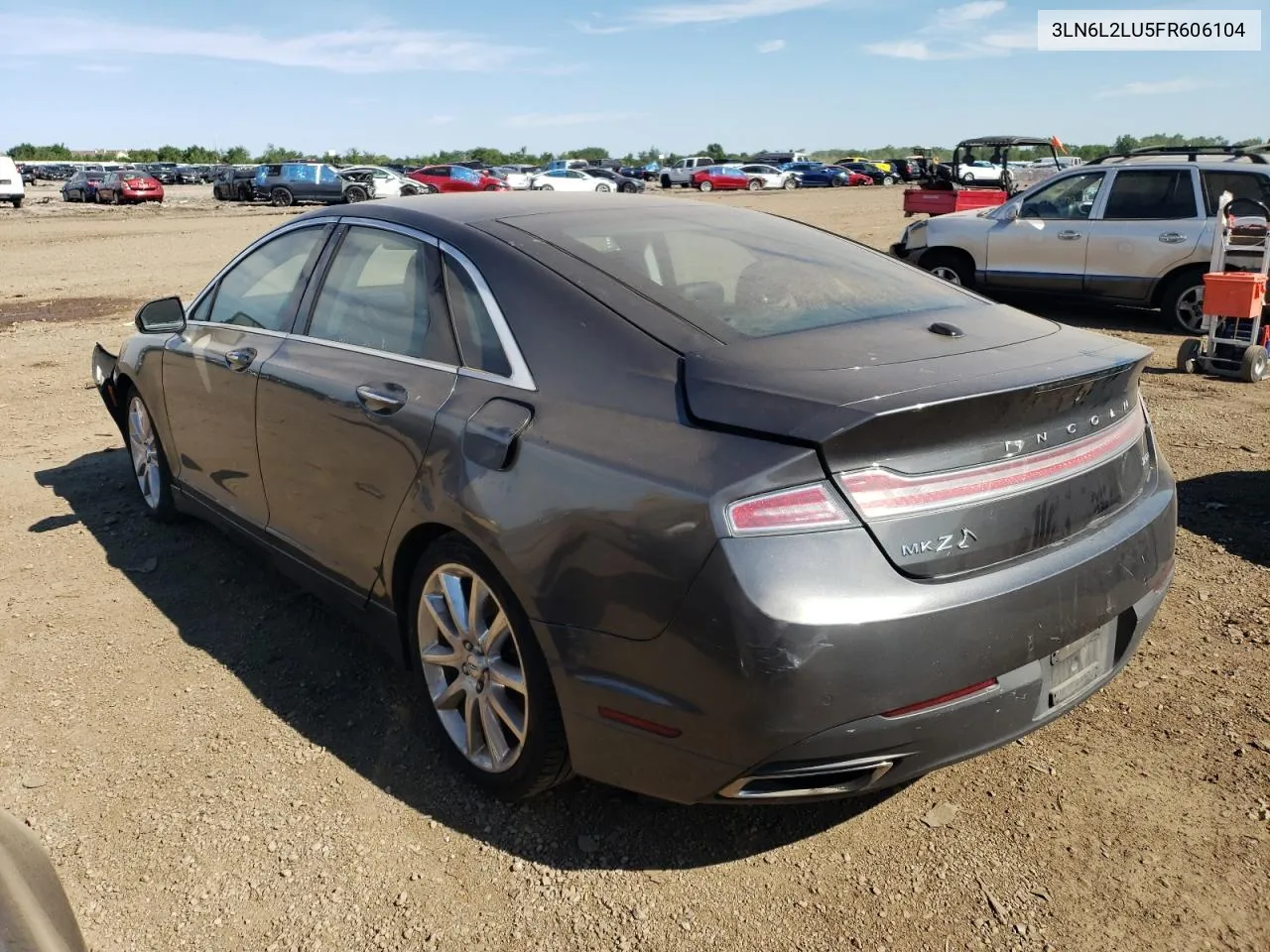 3LN6L2LU5FR606104 2015 Lincoln Mkz Hybrid