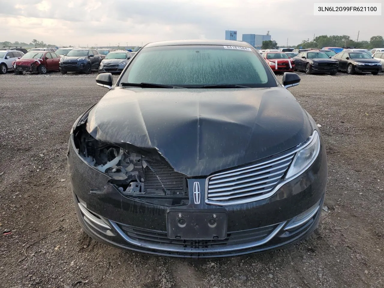 2015 Lincoln Mkz VIN: 3LN6L2G99FR621100 Lot: 64181584