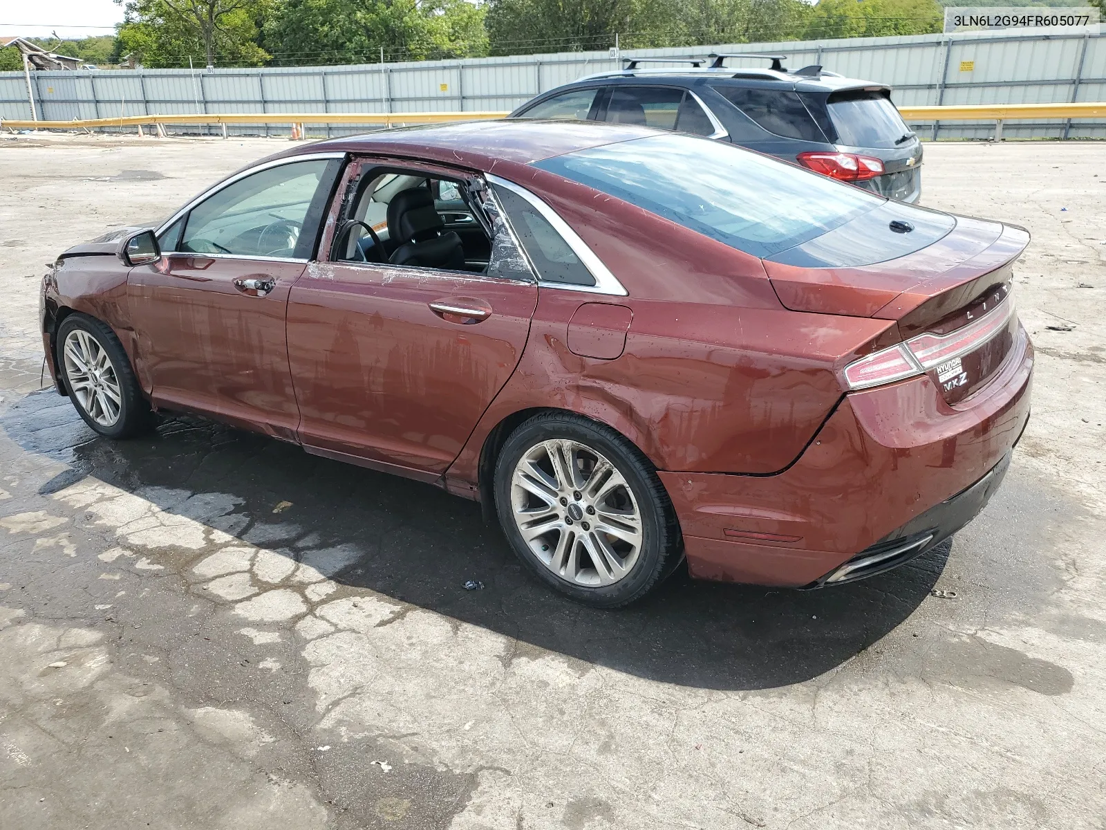 2015 Lincoln Mkz VIN: 3LN6L2G94FR605077 Lot: 66310364