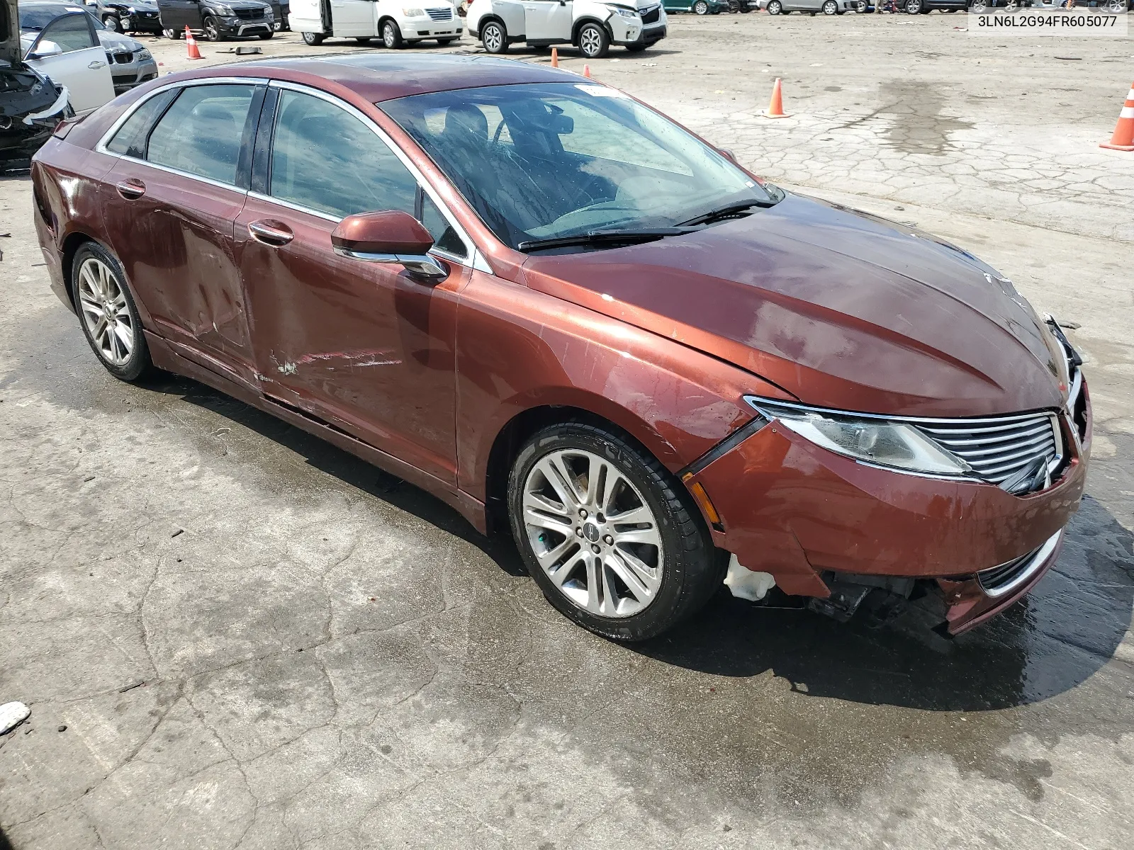 2015 Lincoln Mkz VIN: 3LN6L2G94FR605077 Lot: 66310364