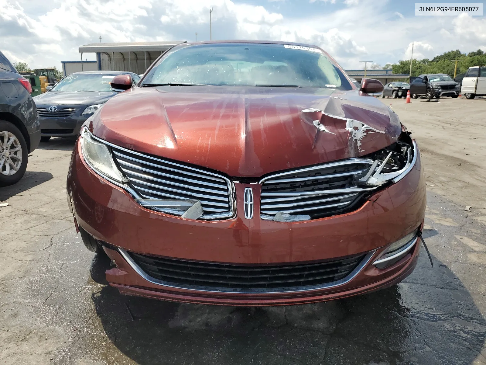 2015 Lincoln Mkz VIN: 3LN6L2G94FR605077 Lot: 66310364