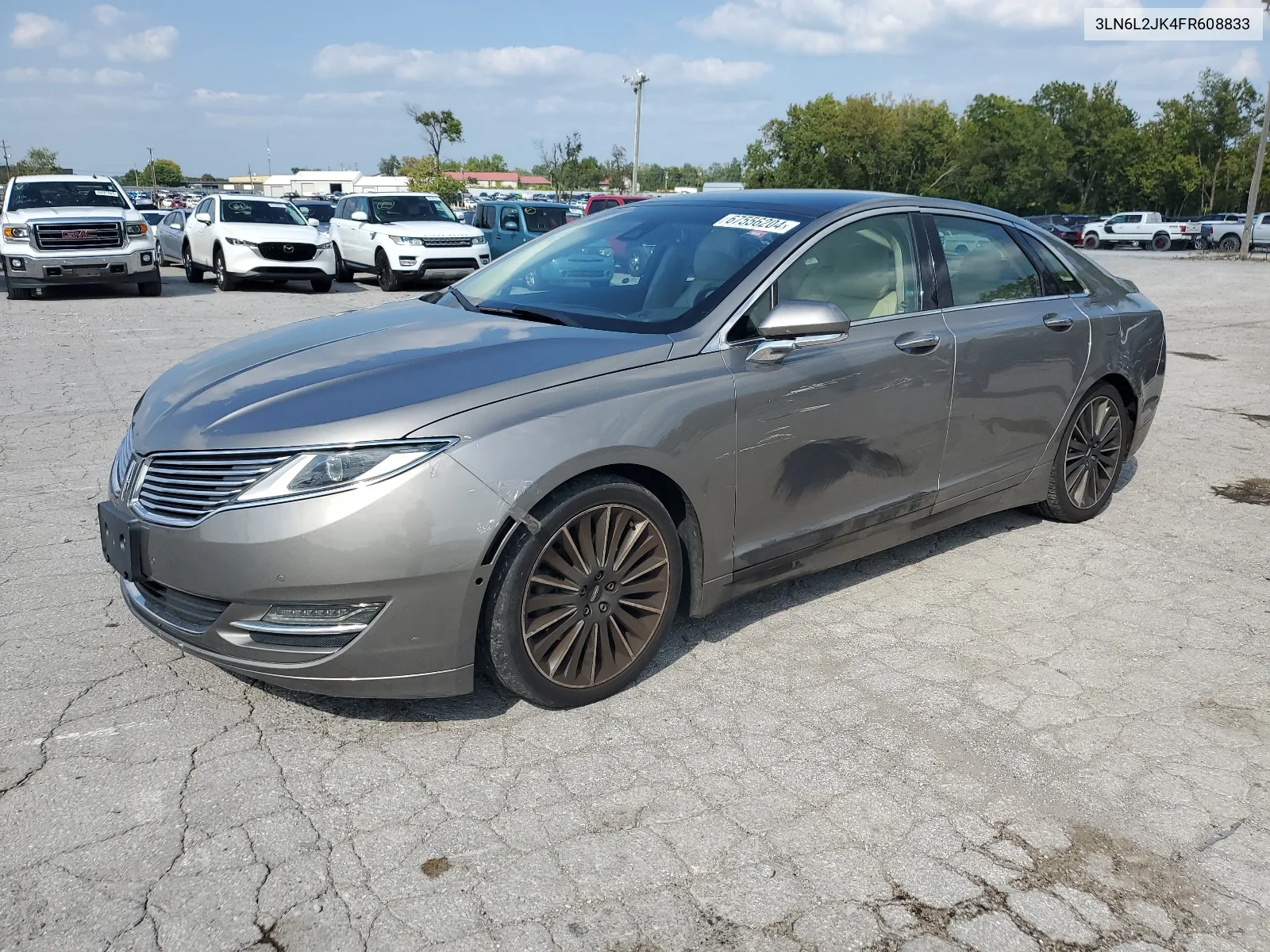 3LN6L2JK4FR608833 2015 Lincoln Mkz