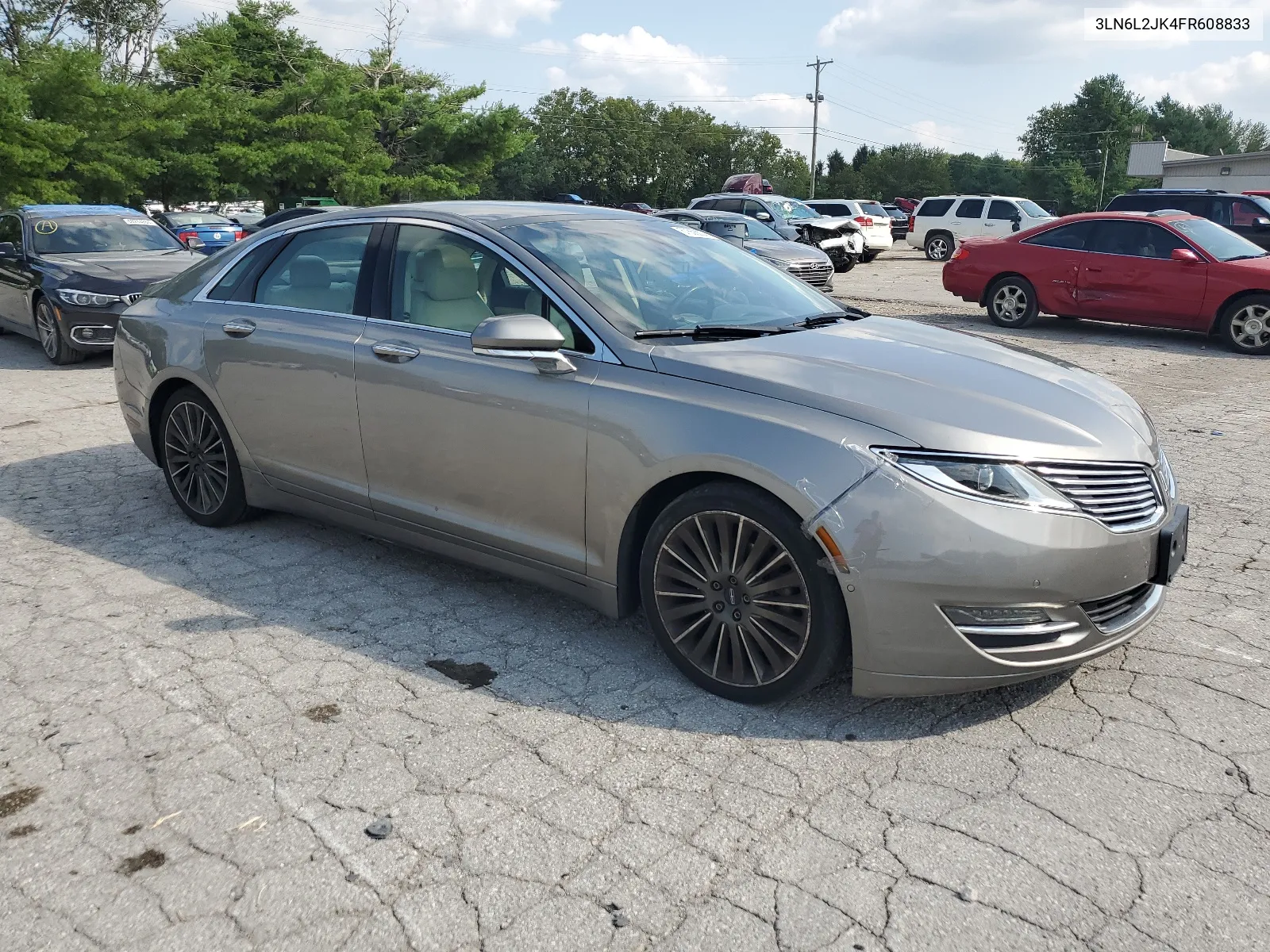 2015 Lincoln Mkz VIN: 3LN6L2JK4FR608833 Lot: 67556204