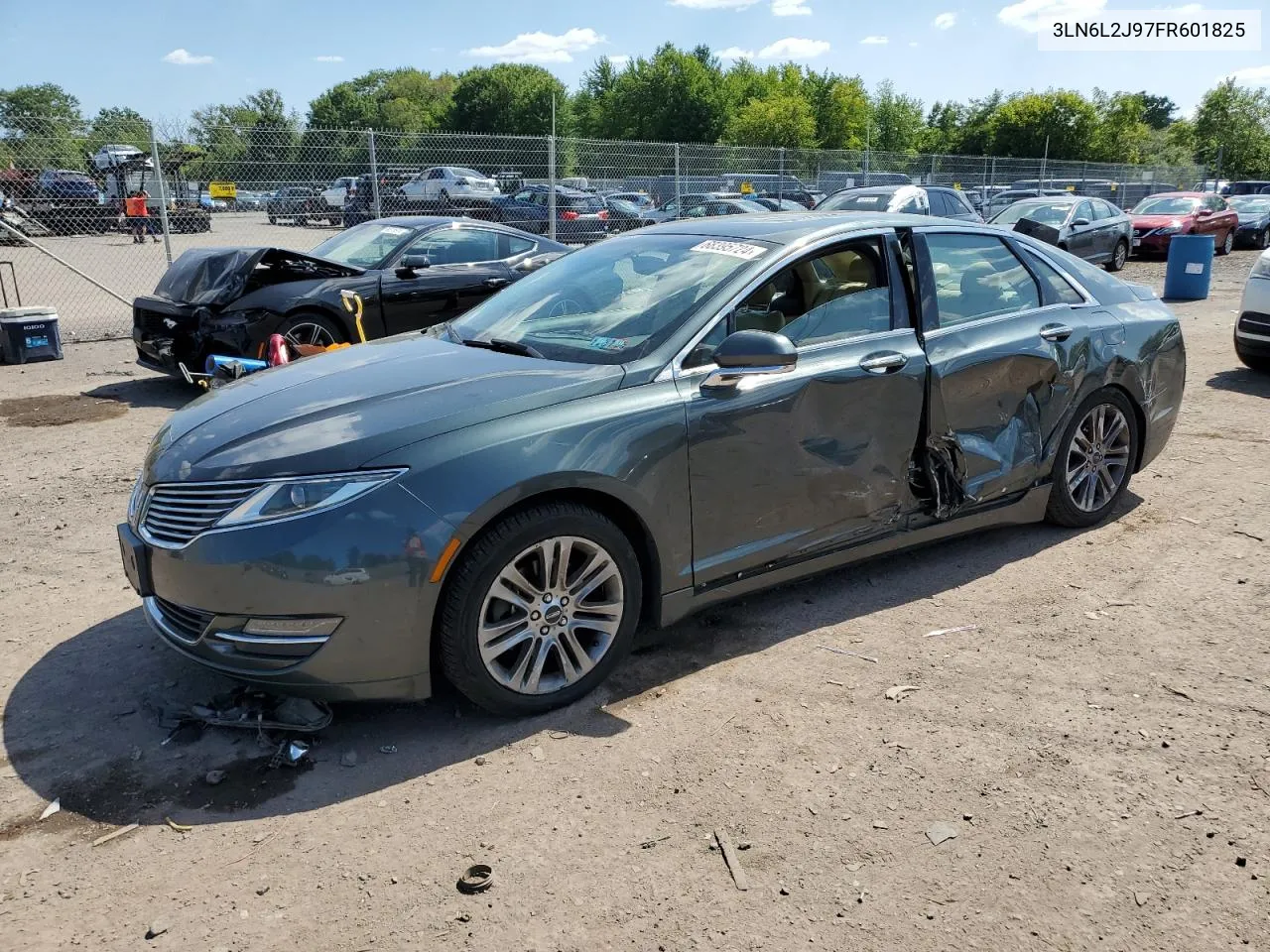 2015 Lincoln Mkz VIN: 3LN6L2J97FR601825 Lot: 68395724