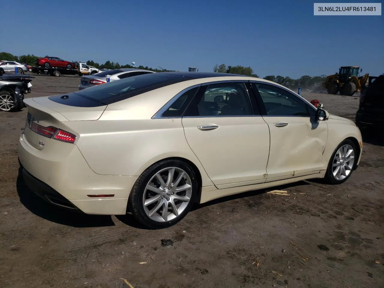 2015 Lincoln Mkz Hybrid VIN: 3LN6L2LU4FR613481 Lot: 68414404