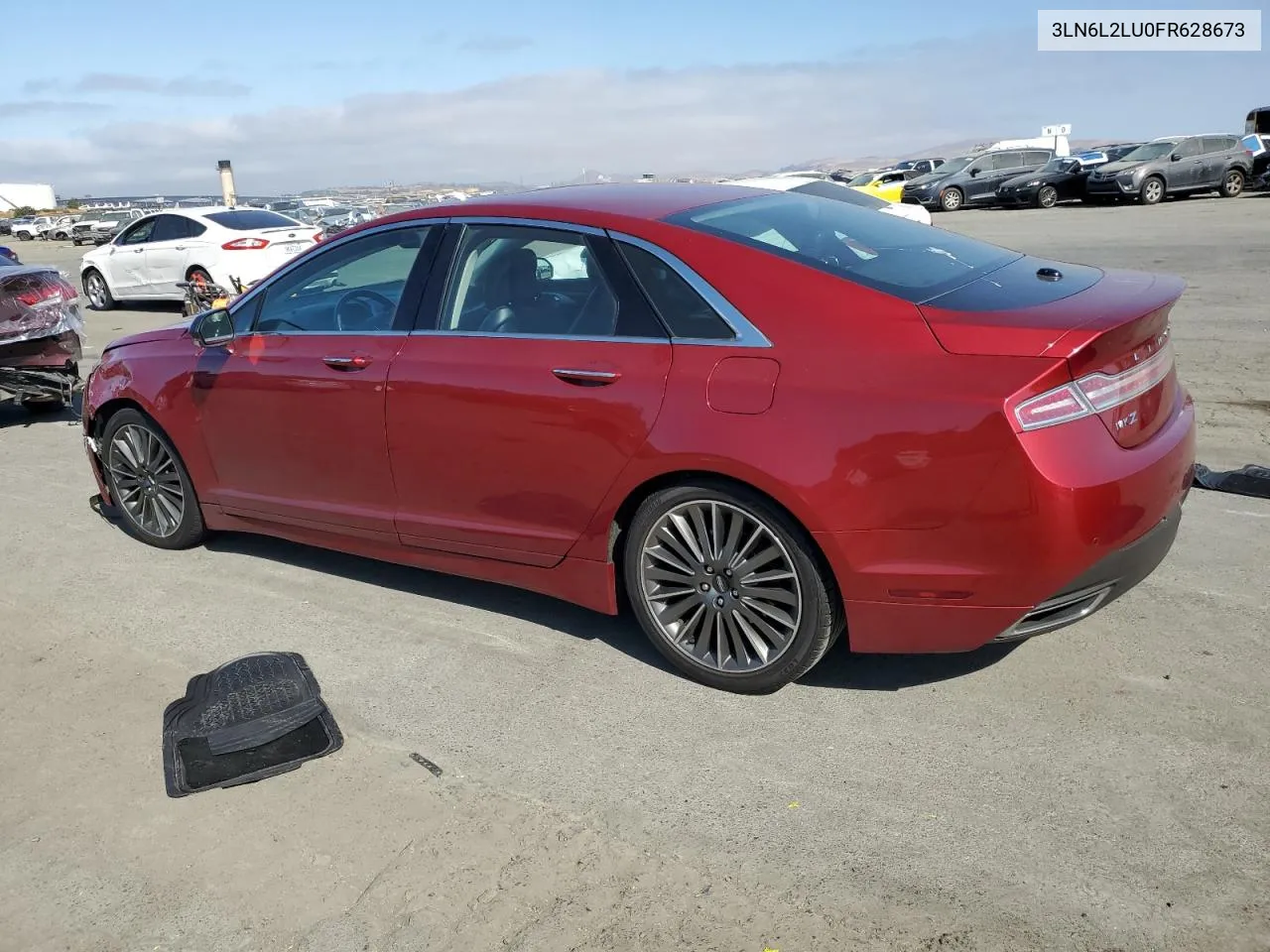 2015 Lincoln Mkz Hybrid VIN: 3LN6L2LU0FR628673 Lot: 69640444