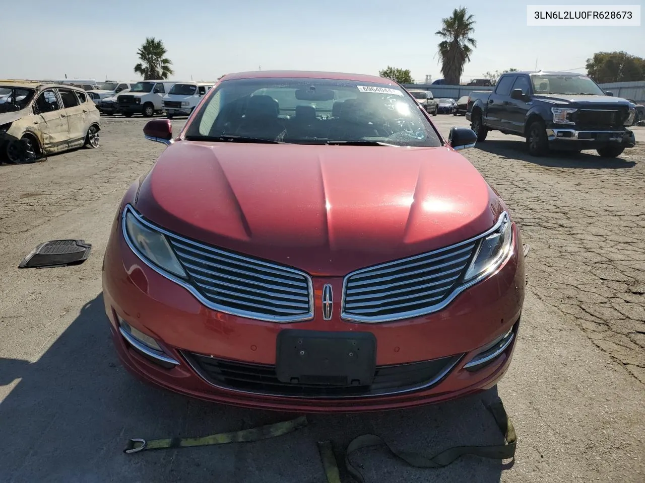 2015 Lincoln Mkz Hybrid VIN: 3LN6L2LU0FR628673 Lot: 69640444