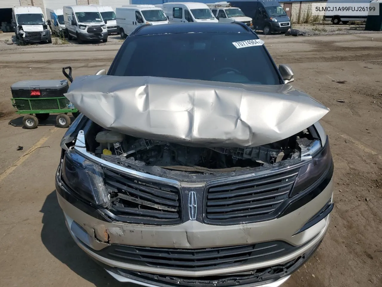 5LMCJ1A99FUJ26199 2015 Lincoln Mkc